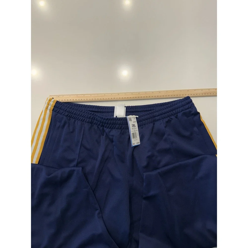 adidas REAL OG TP Pants Men's 3XL Dark Blue Real Madrid Side Stripes JZ9151